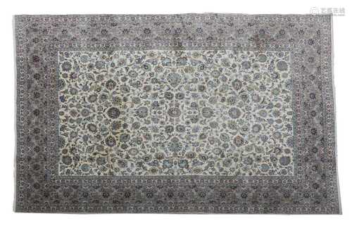 A Kashan carpet,