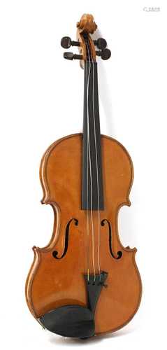 A full-sized french violin by Louis-Nicolas Souchette,