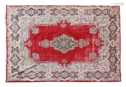 An Agra pattern carpet,