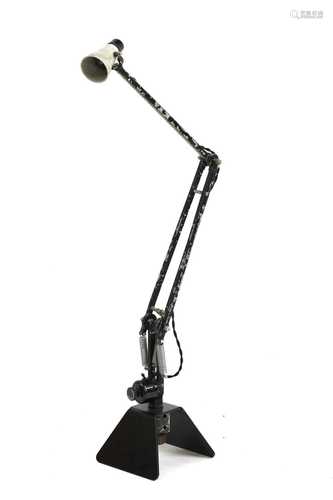 An Herbert Terry 'Anglepoise' machinist's lamp,