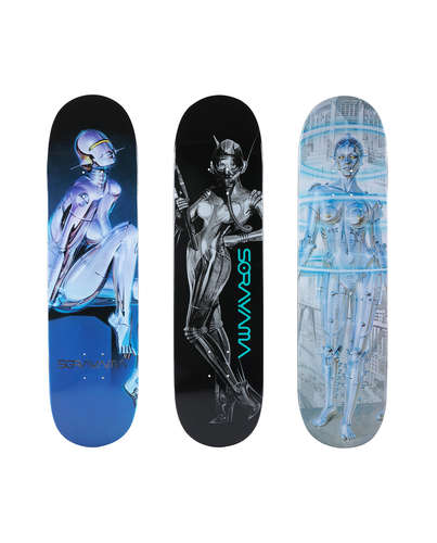 HAJIME SORAYAMA  Deck Set of 3   MEDIUM: Wood