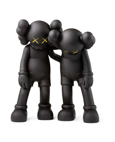 KAWS  Along The Way (Black)   MEDIUM: Vinyl