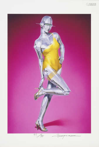 HAJIME SORAYAMA  Untitled  Signed and numbered in an edition of 35   MEDIUM: Digital print