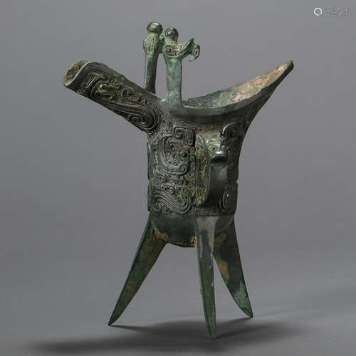 HAN DYNASTY, CHINESE BRONZE JUBILEE CUP