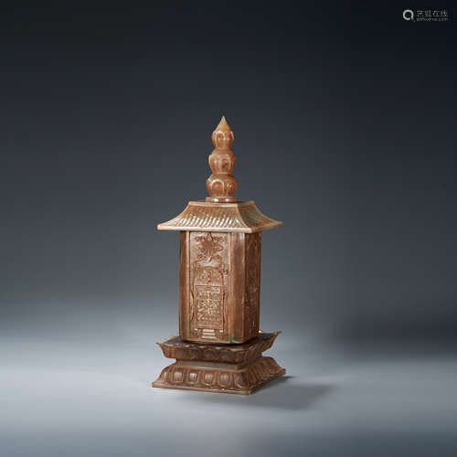 TANG DYNASTY, AGATE TOWER