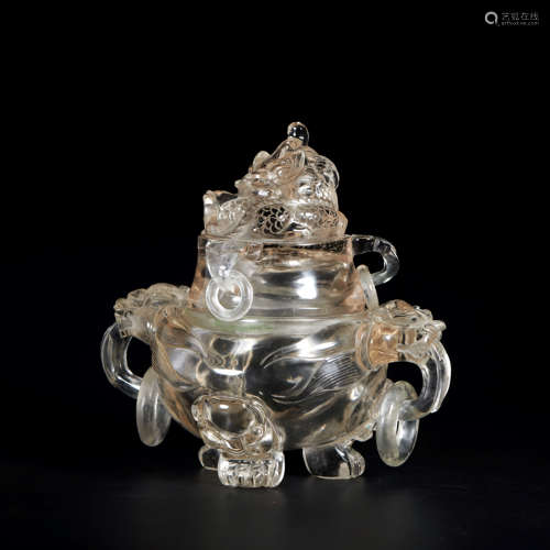 CHINA QING DYNASTY CRYSTAL FURNACE