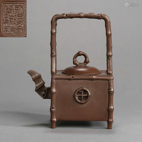 ANCIENT CHINESE CLAY TEAPOT