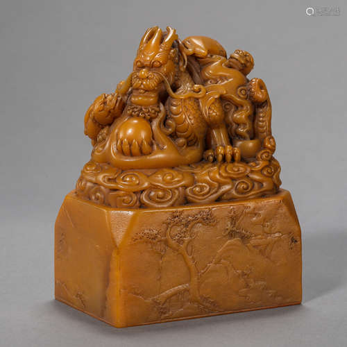 ANCIENT CHINESE TIANHUANG STONE SEAL