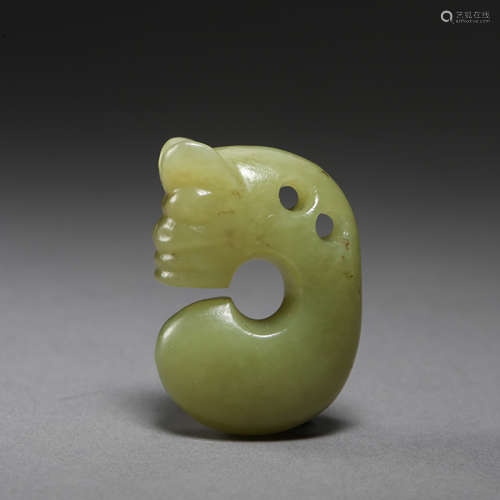 HONGSHAN CULTURE,  JADE PIG DRAGON