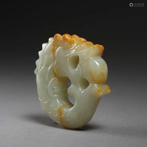 LIAO DYNASTY, HETIAN JADE CAPRICORN