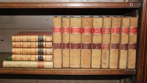 Scott (Sir W) Life of Buonaparte, 9 vols, 8vo.