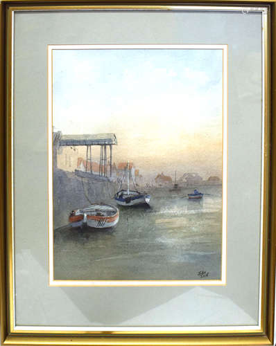 John Tuck (20th century), Wells next the Sea, watercolour, signed lower right, 36 x 26cm