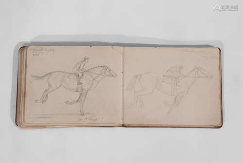 •AR Edward Brian Seago, RWS, RBA (1910-1974), Horse and Jockey, signed and dated May 1929. In an