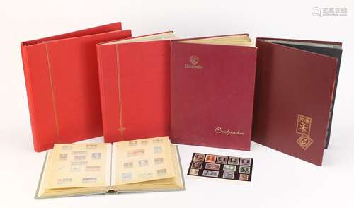 Collection of world stamps arranged in five albums : For Condition Reports Please Visit Our Website,