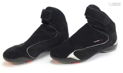 Pair of Mclaren Sport racing shoes, size 44 : For Condition Reports Please Visit Our Website,