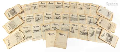 Large quantity of Military interest WWII and later The Aeroplane Spotter magazine including volume