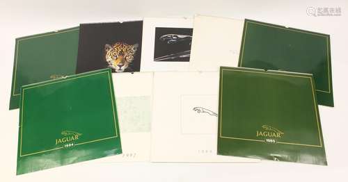 1980's and later Jaguar calendars : For Condition Reports Please Visit Our Website, Updated Daily