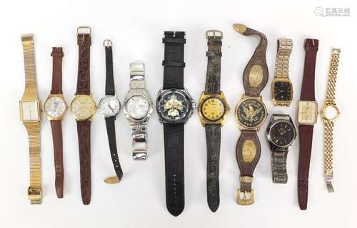 Wristwatches including Rotary and Citizen : For Condition Reports Please Visit Our Website,