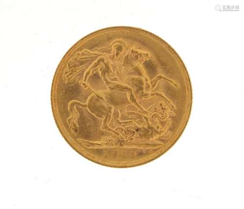 Edward VII 1910 gold sovereign : For Condition Reports Please Visit Our Website, Updated Daily