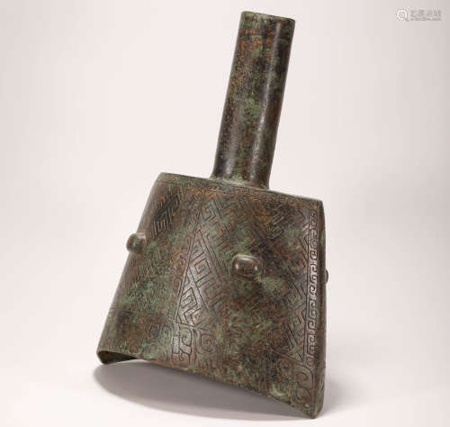 Bronze rivet chimes from Han汉代青铜铆钉编钟