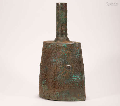 Han Dynasty rivet bronze clock汉代铆钉青铜钟