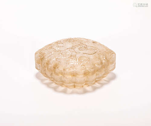 Qing Dynasty Crystal Cover Box清代水晶盖盒