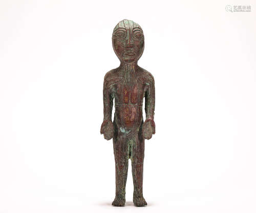 Bronze acupuncture dolls of the Han Dynasty汉代青铜针灸人偶