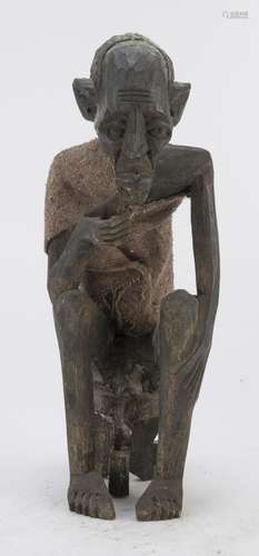 AN AFRICAN ANCESTOR SCULPTURE 20TH CENTURY.