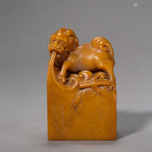 ANCIENT CHINESE TIANHUANG STONE SEAL