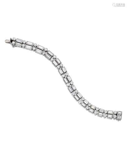 a diamond bracelet