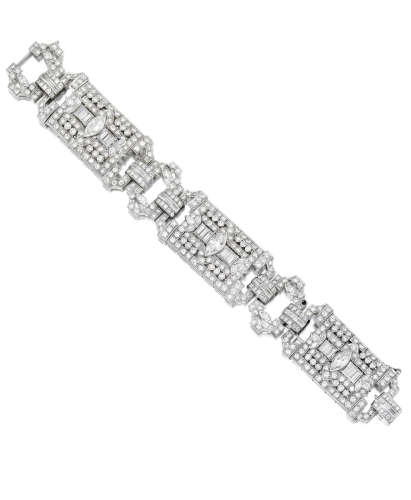 A Diamond Bracelet, CIRCA 1930
