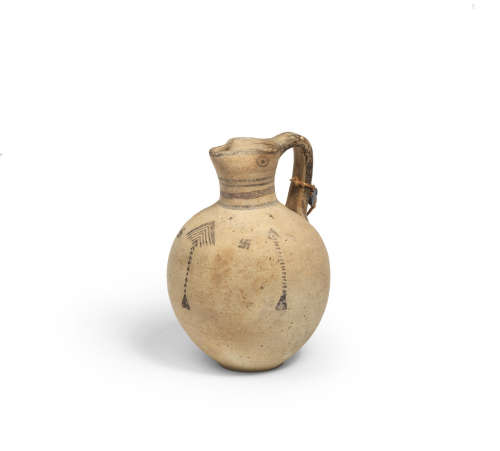 A Cypriot bichrome ware pottery jug