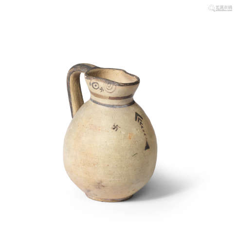 A Cypriot bichrome ware pottery jug
