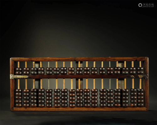 CHINESE ANCIENT HUALI ABACUS
