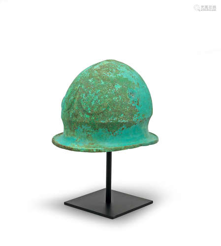 An Italic Negau type bronze helmet