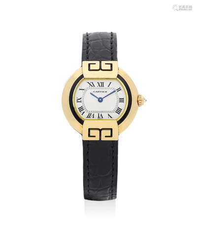 Cartier | Ellipse, A Lady's Yellow Gold Wristwatch, Circa 1995