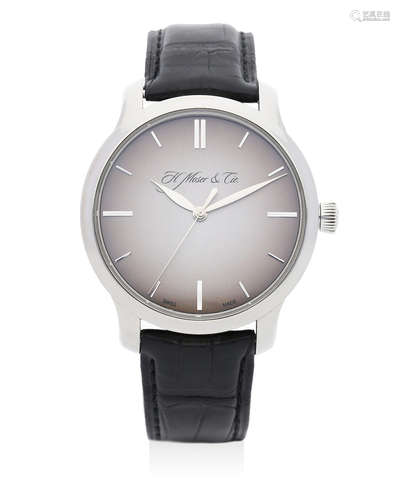 H. Moser & Cie | Monard Centre Seconds, A Palladium Wristwatch, Circa 2012