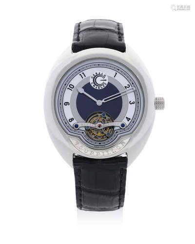 Gerald Charles | A Fine and Rare Platinum Tourbillon Wristwatch, Circa 2004