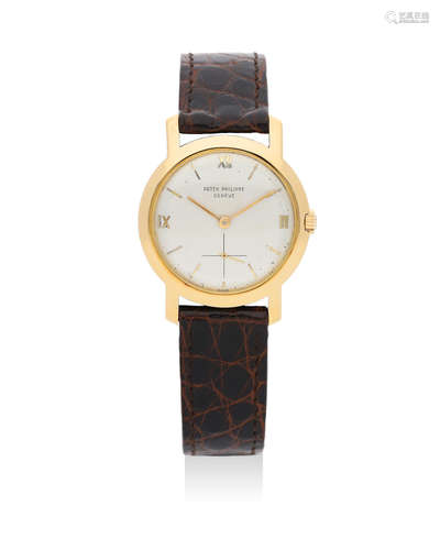 Patek Philippe | Calatrava, A Yellow Gold Wristwatch, 1954