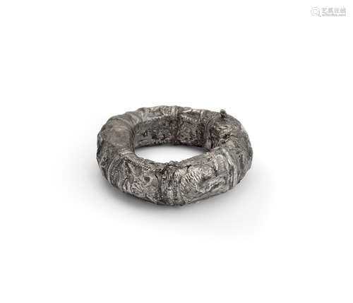 A Roman silver bracelet