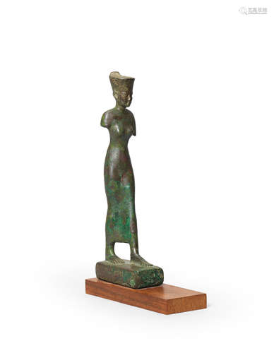 An Egyptian bronze Neith