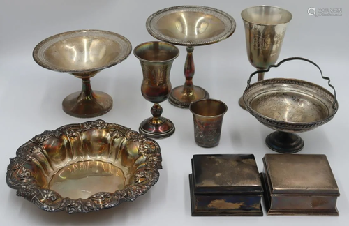 STERLING. Assorted American Sterling Hollow Ware.