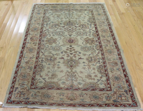 Vintage And finely Hand Woven Sultan Area Carpet .