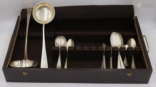 SILVER. Assorted Grouping of Silver Flatware.