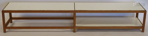 Midcentury Dunbar Long Bench.