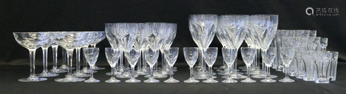 Grouping of Baccarat Stemware and Glassware