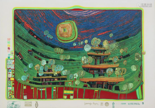 FRIEDENSREICH HUNDERTWASSER (AUSTRIAN,…