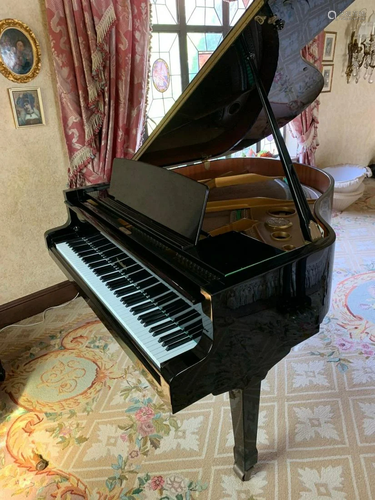 Weinbach Ebonised Grand Piano.