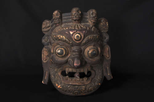西藏大黑天面具