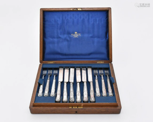 SILVER WARE IN BOX